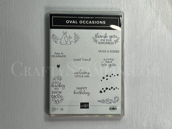 Oval Occasions Stamp Set - Retired