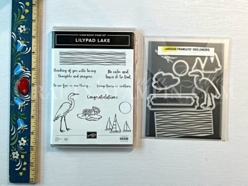 Lilypad Lake Stamp Set and Lakeside Dies Stampin' Up! Bundle - Retired