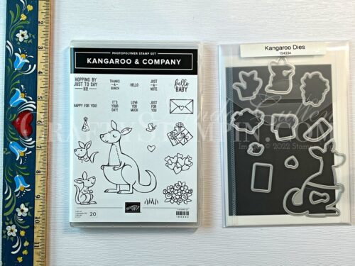 Kangaroo & Company Stamp Set and Kangaroo Dies Stampin' Up! Bundle - Retired