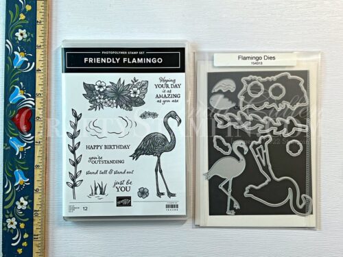 Friendly Flamingo Stamp Set and Flamingo Dies Stampin' Up! Bundle - Retired