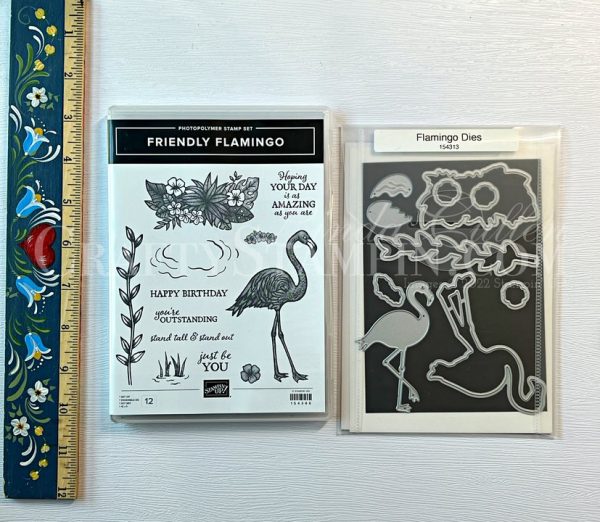 Friendly Flamingo Stamp Set and Flamingo Dies Stampin' Up! Bundle - Retired