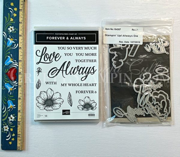 Forever & Always Stamp Set and Always Dies Stampin' Up! Bundle - Retired