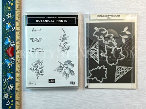Botanical Prints Stamp Set and Dies Stampin' Up! Bundle - Retired