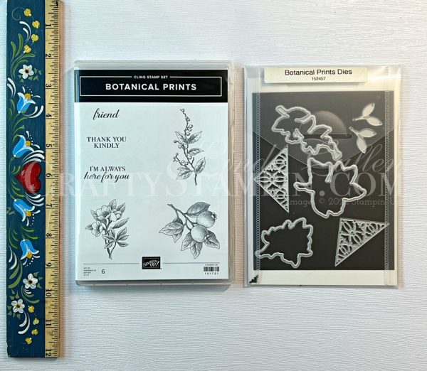 Botanical Prints Stamp Set and Dies Stampin' Up! Bundle - Retired
