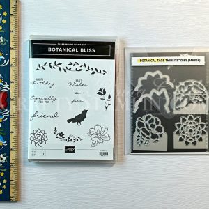 Botanical Bliss Stamp Set and Botanical Tags Dies Stampin' Up! Bundle - Retired