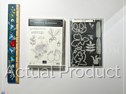Fruitful Blessings Stamp Set and Dies Stampin' Up! Bundle - Retired