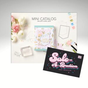 Stampin' Up! 2025 Jan - Apr Mini Catalog & Sale-a-bration