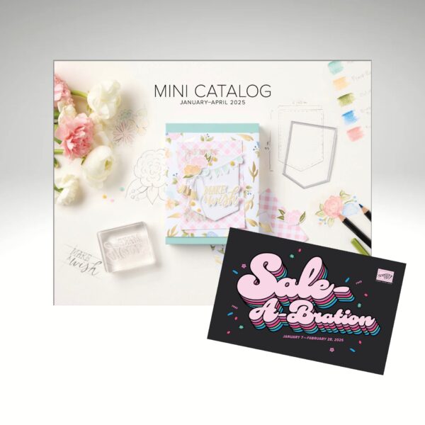 Stampin' Up! 2025 Jan - Apr Mini Catalog & Sale-a-bration