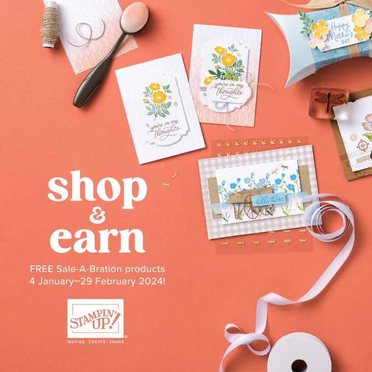 2024 Stampin’ Up! January – February Sale-a-bration Final Days!!