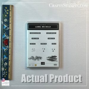 Label Me Bold Stamp Set - Retired