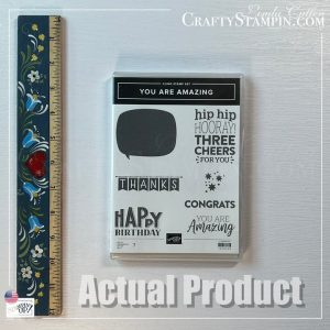 You Are Amazing Stamp Set - Retired