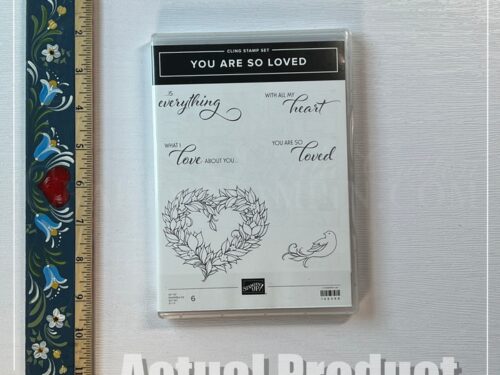 You Are So Loved Stamp Set - Retired