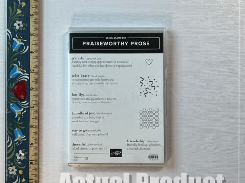 Praiseworthy Prose Stamp Set - Retired