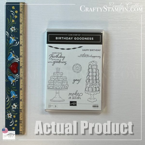 Birthday Goodness Stamp Set - Retired