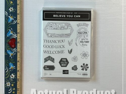 Believe You Can Stamp Set - Retired