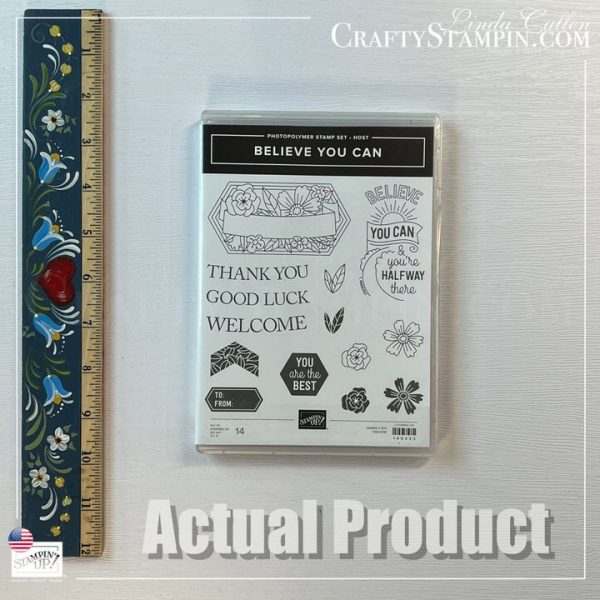 Believe You Can Stamp Set - Retired