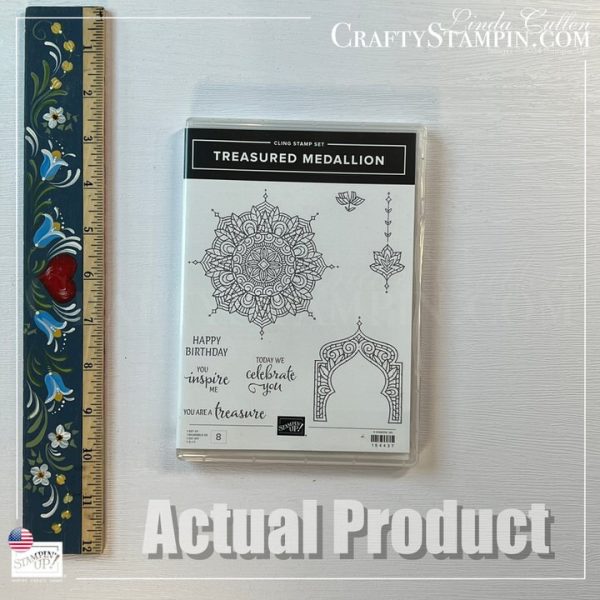 Treasured Medallion Stamp Set - Retired