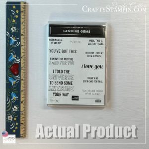 Genuine Gems Stamp Set - Retired