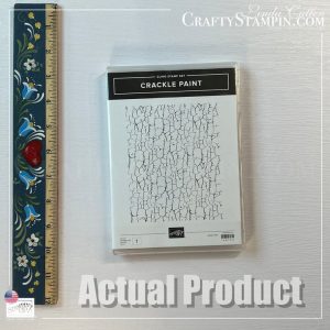 Crackle Paint Stamp Set - Retired