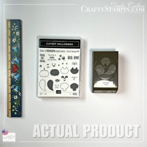 Cutest Halloween Stamp Set and Halloween Punch Stampin' Up! Bundle - Retired