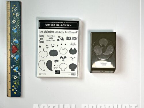 Cutest Halloween Stamp Set and Halloween Punch Stampin' Up! Bundle - Retired