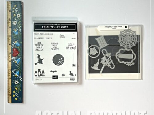 Frightfully Cute Stamp Set and Frightful Tags Dies Stampin' Up! Bundle - Retired