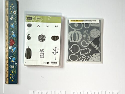 Pick a Pumpkin Stamp Set and Patterned Pumpkin Dies Stampin' Up! Bundle - Retired