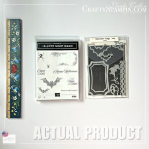 Hallows Night Magic Stamp Set and Halloween Magic Dies Stampin' Up! Bundle - Retired