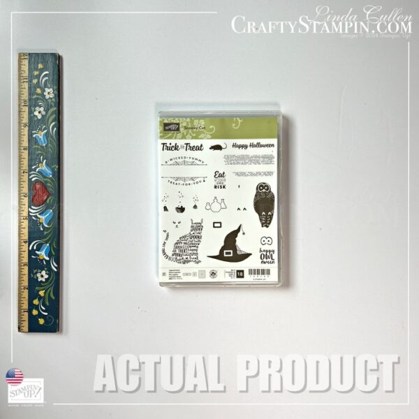 Spooky Cat Stamp Set - Retired