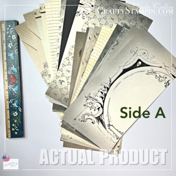 Pick Your Poison DSP Stampin Up Paper & Quick Accents Die Cut Stickers 6 x 12 - Retired