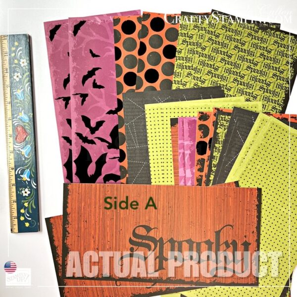 Wicked Fun Specialty Designer Series Paper Stampin Up Paper 6 x 12 - Retired