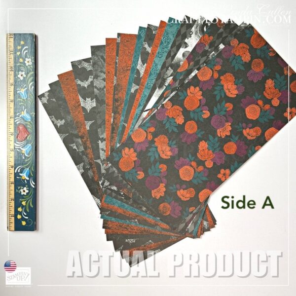 Magic in this Night Designer Series Paper Stampin Up Paper 6 x 12 - Retired