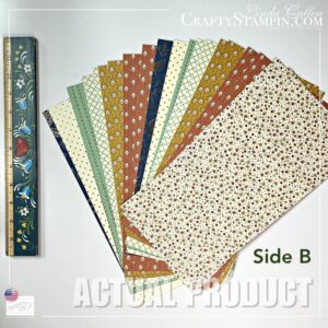 Petals & Paisleys Specialty Designer Series Paper Stampin Up Paper 6 x 12 - Retired