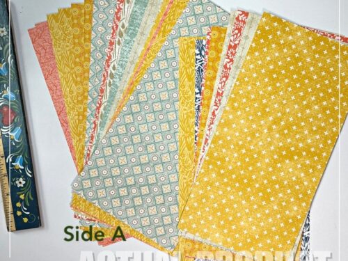 Harvest Meadow Designer Series Paper Stampin Up Paper 6 x 12 - Retired