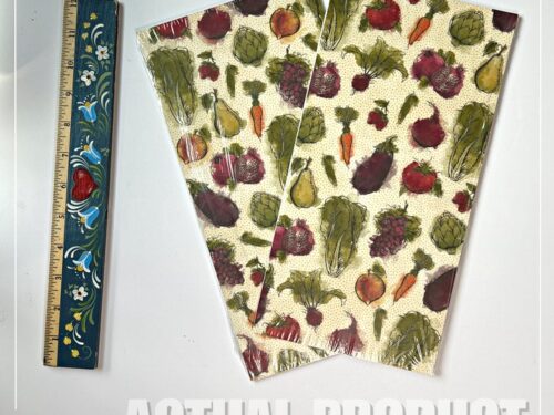 Farmers Market Designer Series Paper Stampin Up Paper 6 x 12 - Retired