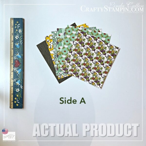 Country Lane Designer Series Paper Stampin Up Paper 6 x 6 - Retired