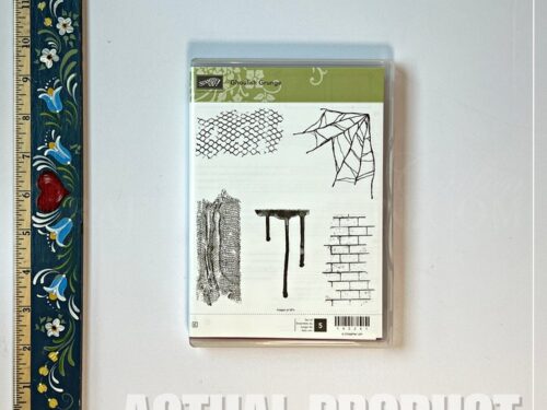 Ghoulish Grunge Stamp Set - Retired Stampin' Up!