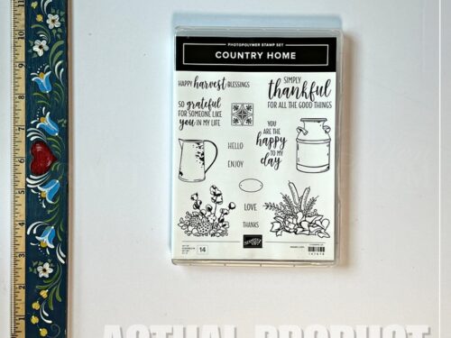 Country Home Stamp Set - Retired Stampin' Up!