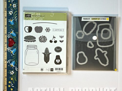 Perfectly Preserved Stamp Set and Cannery Dies Stampin' Up! Bundle - Retired