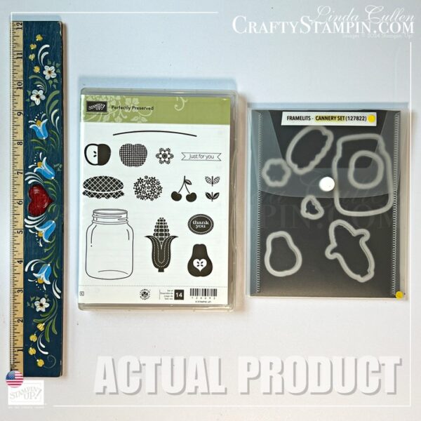 Perfectly Preserved Stamp Set and Cannery Dies Stampin' Up! Bundle - Retired