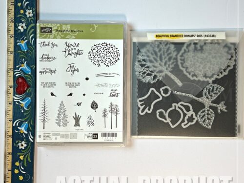 Thoughtful Branches Stamp Set and Beautiful Branches Dies Stampin' Up! Bundle - Retired