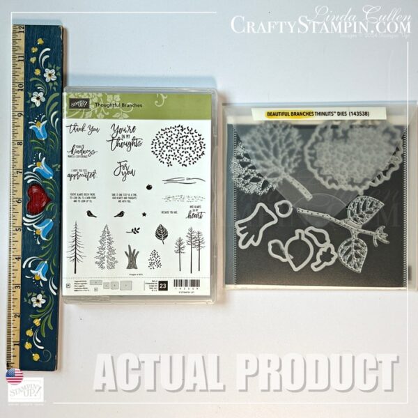 Thoughtful Branches Stamp Set and Beautiful Branches Dies Stampin' Up! Bundle - Retired