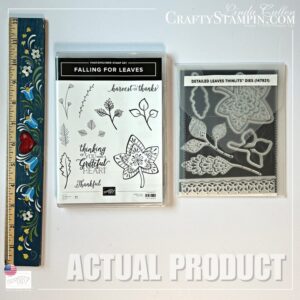 Falling for Leaves Stamp Set and Detailed Leaves Dies Stampin' Up! Bundle - Retired