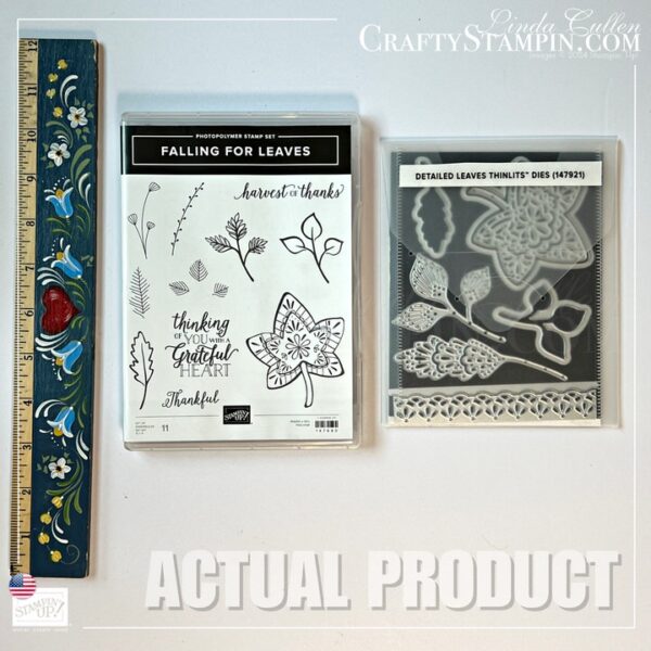 Falling for Leaves Stamp Set and Detailed Leaves Dies Stampin' Up! Bundle - Retired