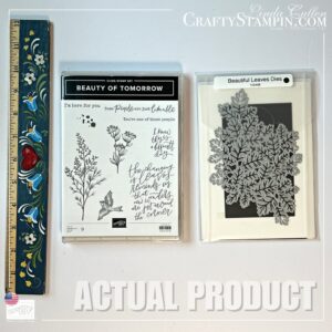 Beauty of Tomorrow Stamp Set and Beautiful Leaves Dies Stampin' Up! Bundle - Retired