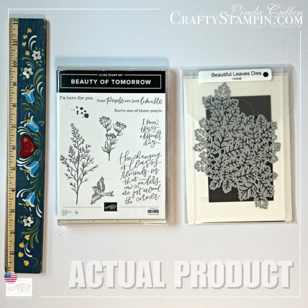 Beauty of Tomorrow Stamp Set and Beautiful Leaves Dies Stampin' Up! Bundle - Retired
