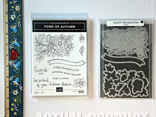 Found of Autumn Stamp Set and Autumn Bouquet Dies Stampin' Up! Bundle - Retired
