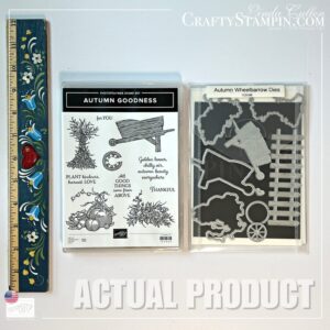 Autumn Goodness Stamp Set and Autumn Wheelbarrow Dies Stampin' Up! Bundle - Retired