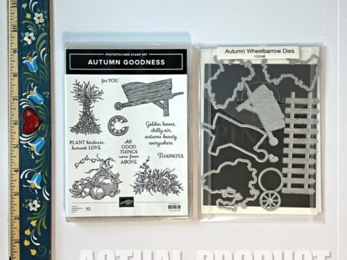 Autumn Goodness Stamp Set and Autumn Wheelbarrow Dies Stampin' Up! Bundle - Retired