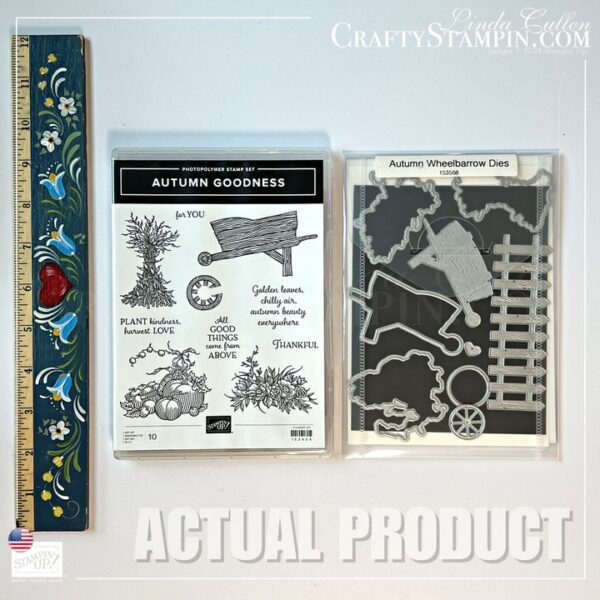 Autumn Goodness Stamp Set and Autumn Wheelbarrow Dies Stampin' Up! Bundle - Retired
